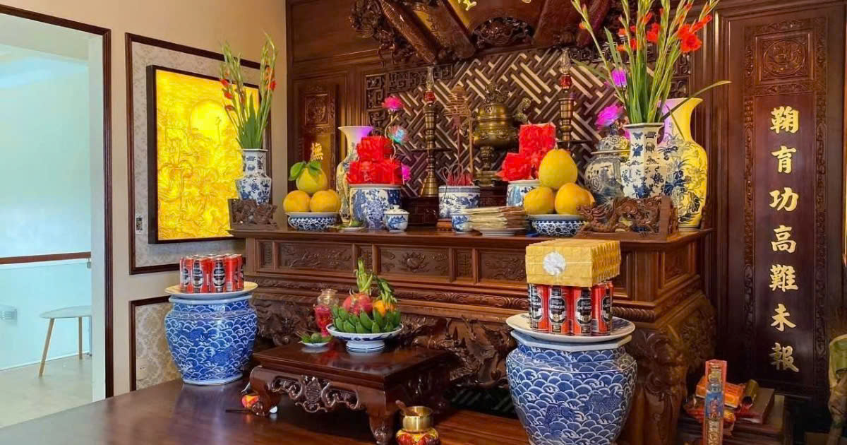 Ý nghĩa của việc bao sái bàn thờ cuối năm 