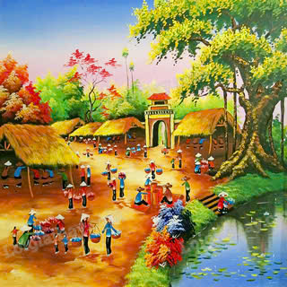 Tản văn: Chợ bến sông quê 