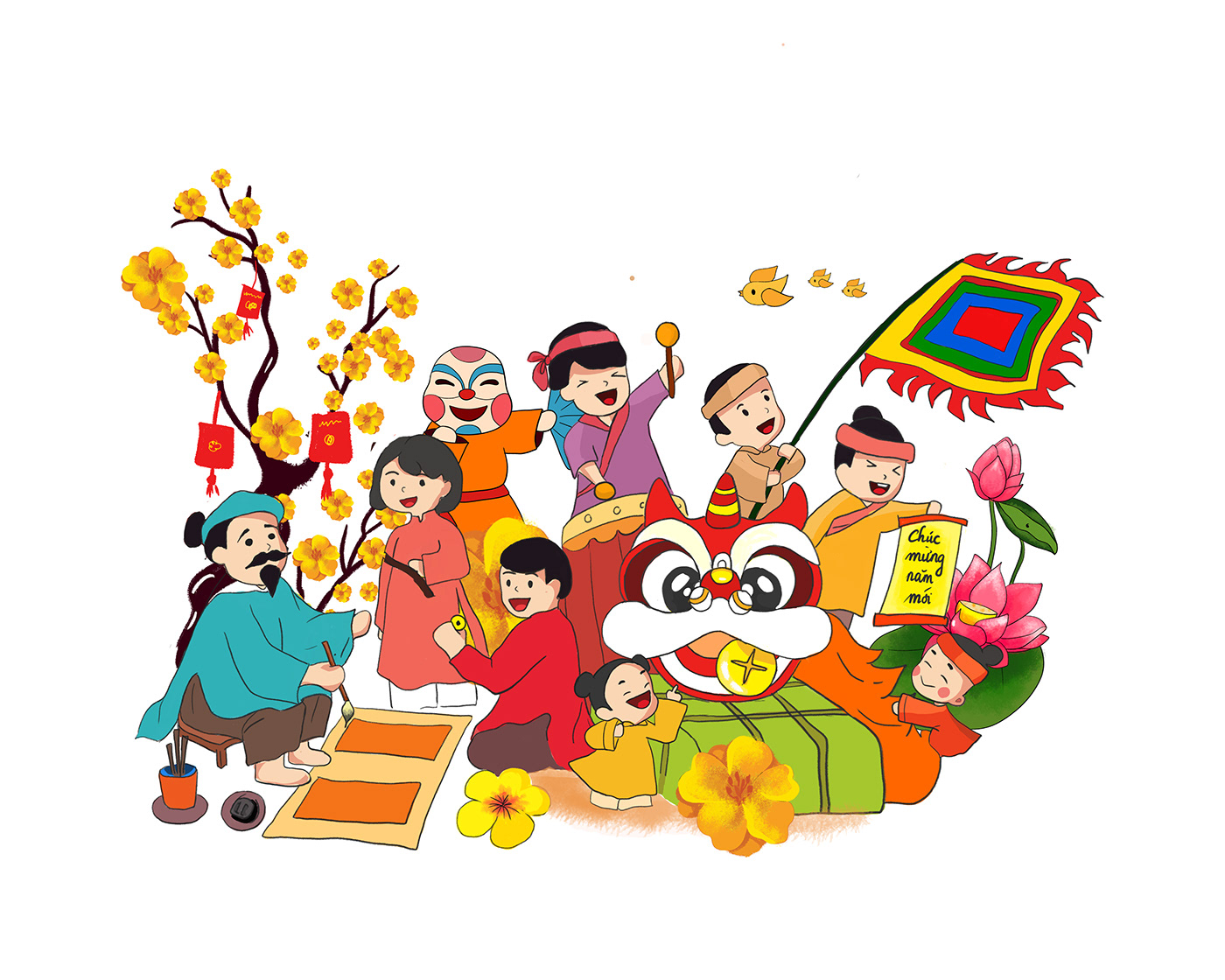 Khai bút, một phong tục người Việt xưa 