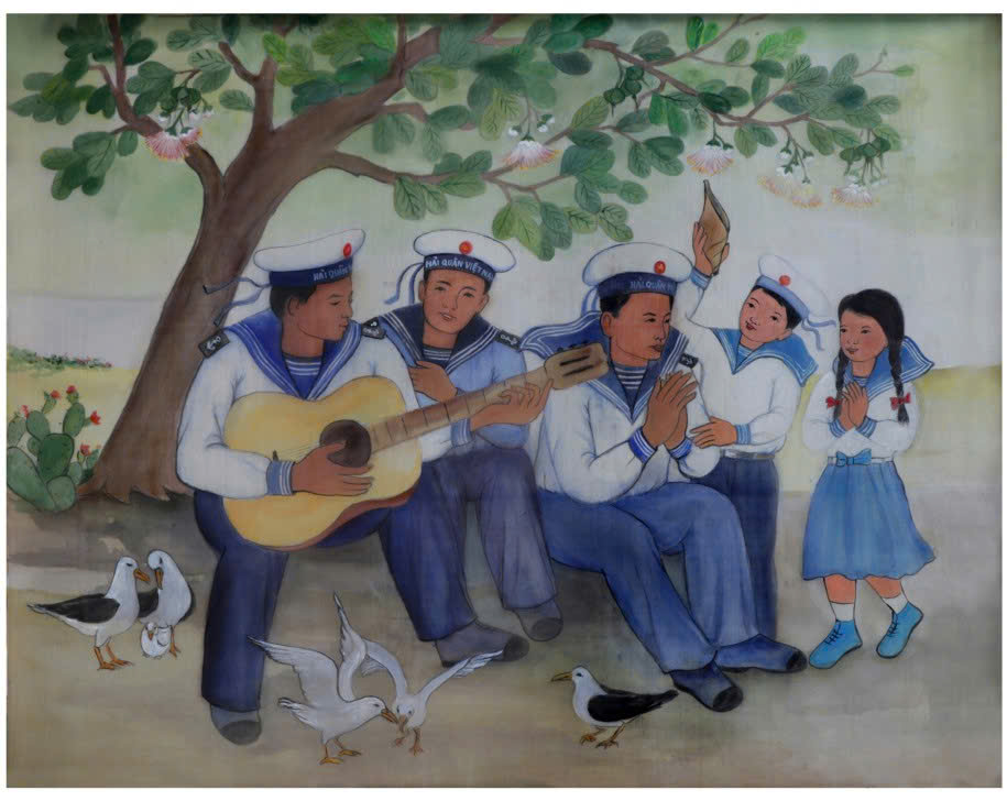Bàn về “Chút thơ tình của người lính biển”