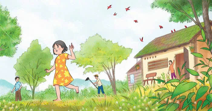 Tản văn: Nhớ lắm khu vườn của ngoại