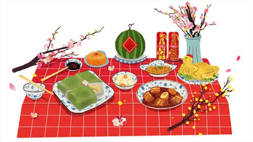 Ẩm thực ngày Tết ba miền