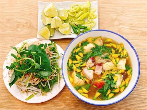 Bún cá cà chơi – hương vị của miền sông nước