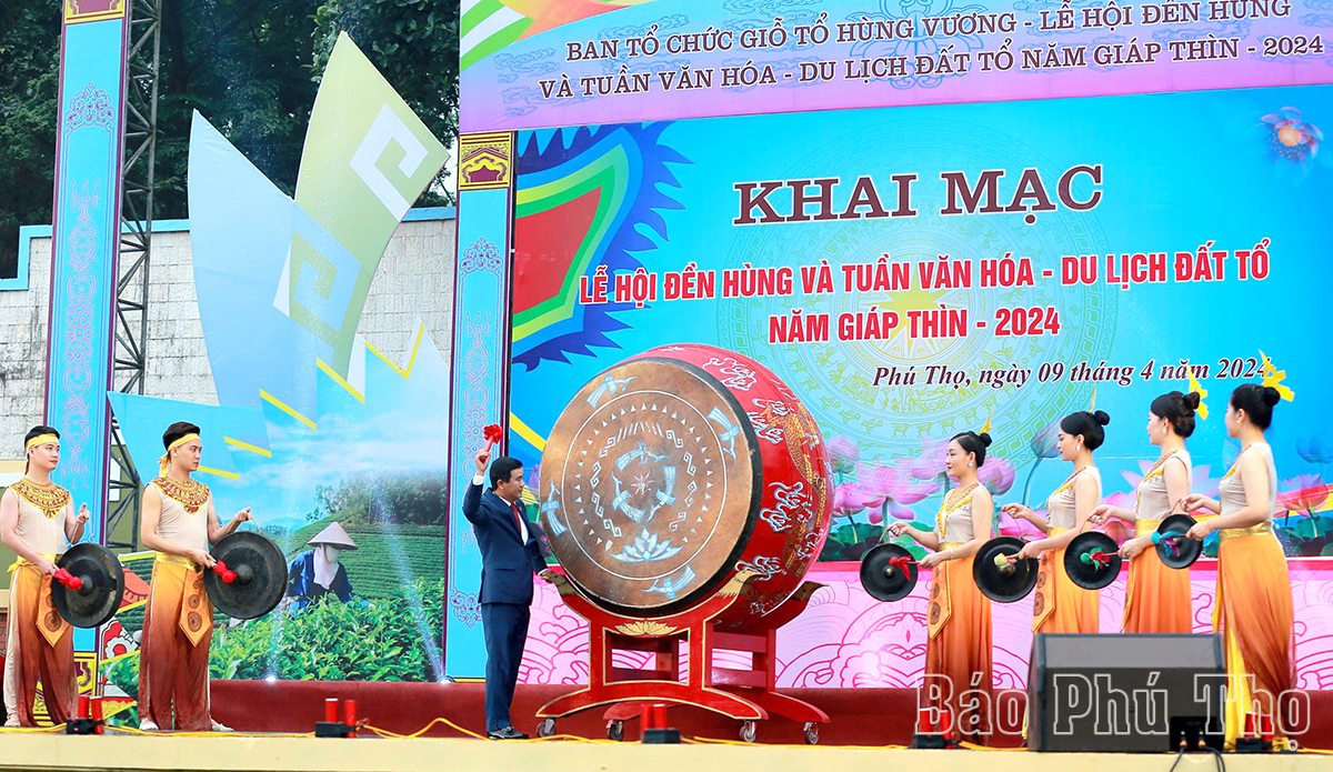 Khai mạc Lễ hội Đền Hùng và Tuần Văn hóa- Du lịch Đất Tổ
