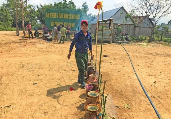 Lễ đạp tro của người Gia Rai