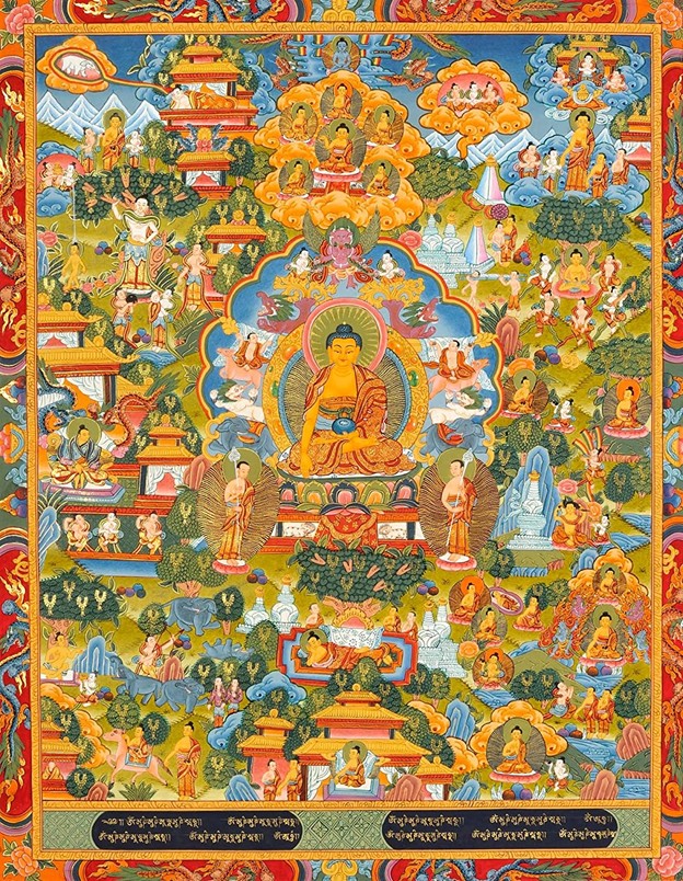 Tranh Thangka – sự tinh hoa của nền mỹ thuật Phật giáo Tây Tạng