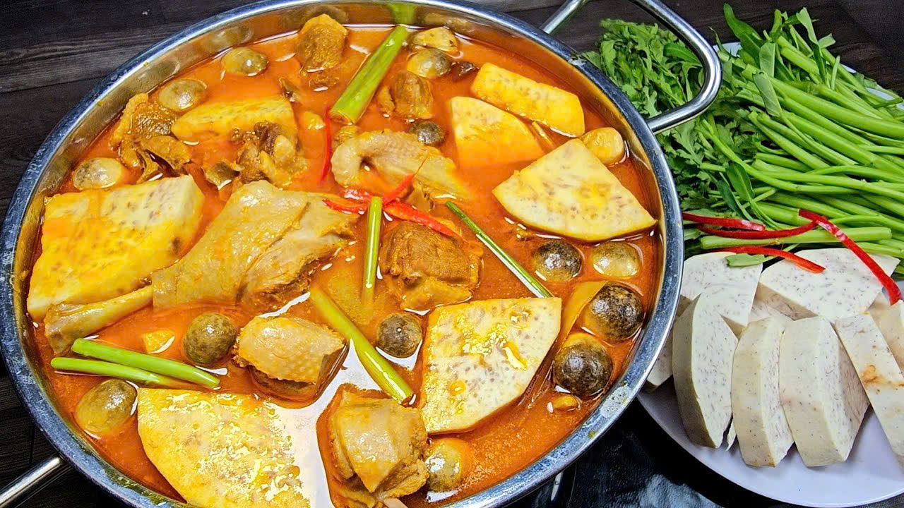 Vịt nấu chao hương vị miền tây